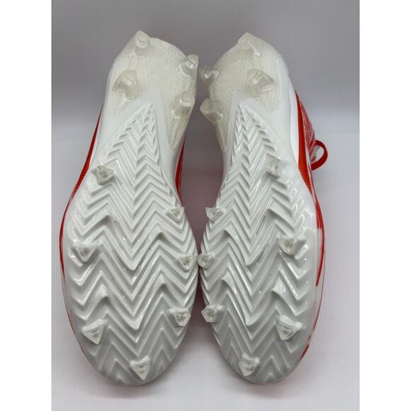 Adidas Adizero Football Cleats Orange White HP8748 Men\'s Size 12.5 NEW main image 4